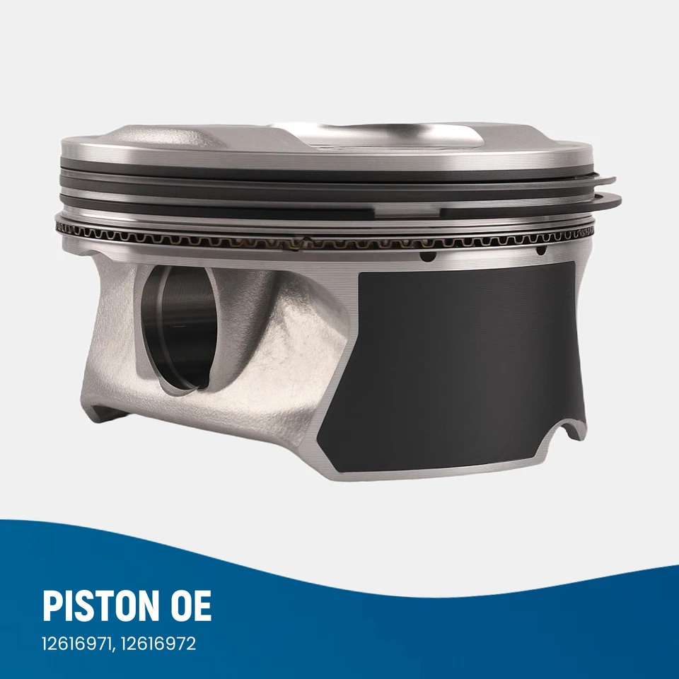 Kit de pistones y anillos de motor de 3,6 L para GMC Acadia Chevy Traverse 2009-2015 12616972 Foto 2 de 4