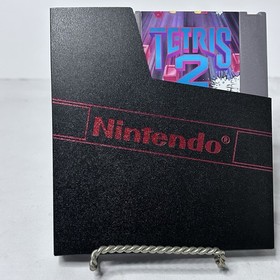 Tetris 2 NES Nintendo Entertainment System Complete W/ Manual Dust Case Game Box