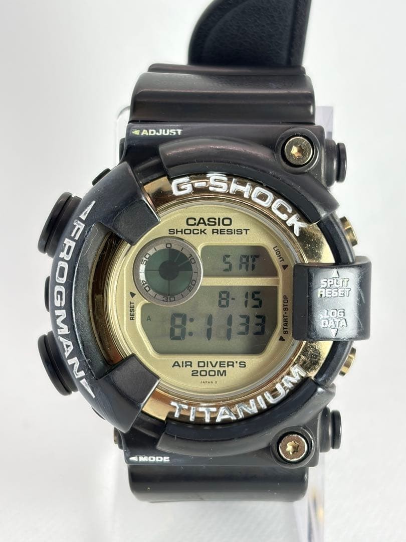 Casio G-SHOCK DW-8201WC FROGMAN W.C.C.S. Black Digita… - Gem