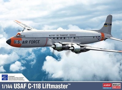 Academy 12634 - 1/144 USAF C-118 Liftmaster - Neu
