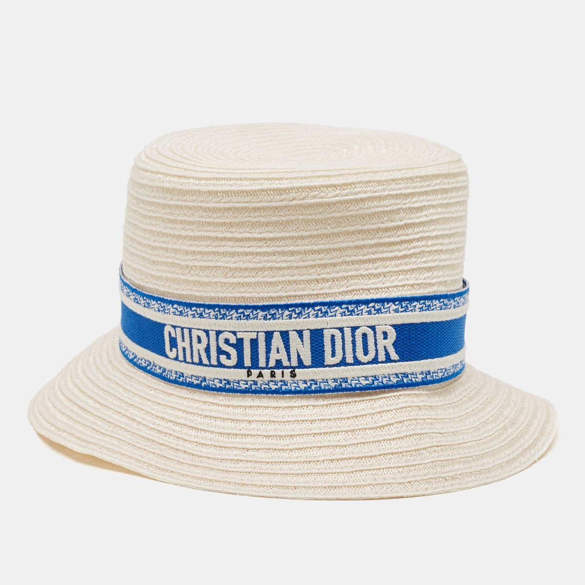 CHRISTIAN DIOR バケットハット アイボリー58size