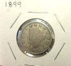 Photo of a 1899-P Liberty Nickel from an eBay listing that sold on Jul 22, 2026