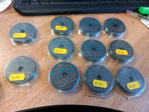 Drennan Supplex line - 1.1 and 1.4lb - job lot - coarse / silvers / match fishin