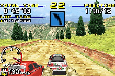 Sega Rally Championship (Nintendo Game Boy Advance, 2003)