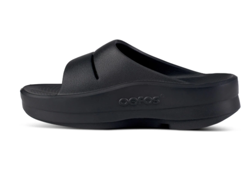 Mujer OOFOS OOmega OOahh Clásico NEGRO 100% Original Nuevo - Imagen 4 de 6