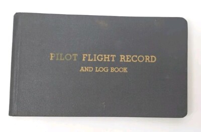 PILOT FLIGHT RECORD AND LOG BOOK Type AP-3 1960s Aerp Products Corp | eBay