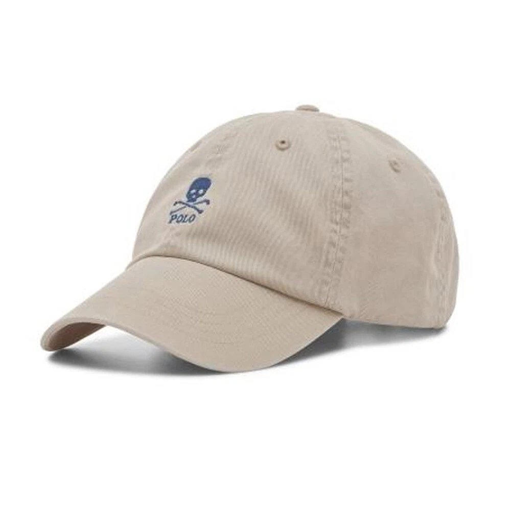 Polo Ralph Lauren Skull Chino Ball Cap Beige