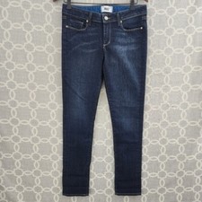 Paige Skyline Skinny Dark Blue Women's Jeans 29