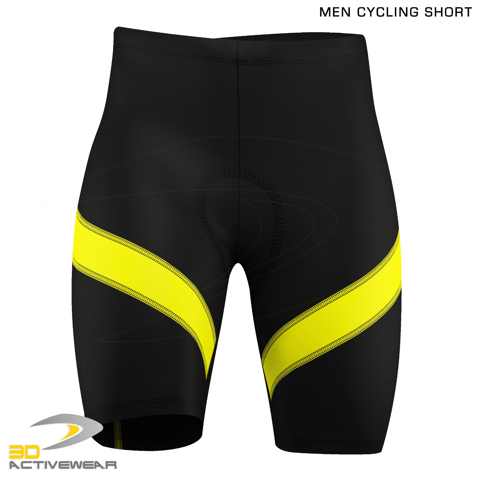 Mens Padded Bike Shorts Cycling Knicks Bicycling Riding Shorts With