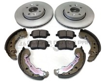 DISCHI E PASTIGLIE FRENO ANTERIORI RENAULT GRAND MODUS 1.5 DCi 1.2 16V 1.6 + ganasce posteriori
