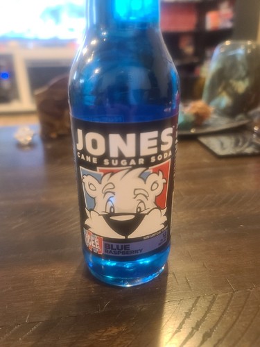Jones Soda ICEE Blue Raspberry Glass Bottle 12 oz special edition ...