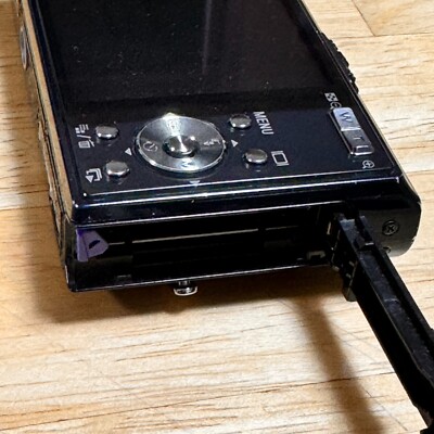 SONY Digital Camera Cyber-shot T30 Black DSC-T30 S Tested Japanese