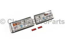 Euro fully clear JDM style taillight set for BMW E30 Late model tuning MHW NOS