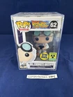 Funko Pop Dr. Emmett Brown Glow In The Dark Back To The Future #62 Exclusive
