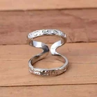 925 Silver Splint Ring Handmade Adjustable Arthritis Ring Thumb Ring All Size