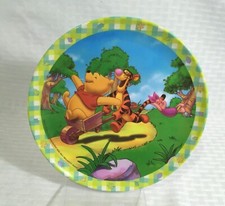 WALT DISNEY'S WINNIE THE POOH AND FRIENDS 8" MELAMINE PLATE / ZAK DESIGNS