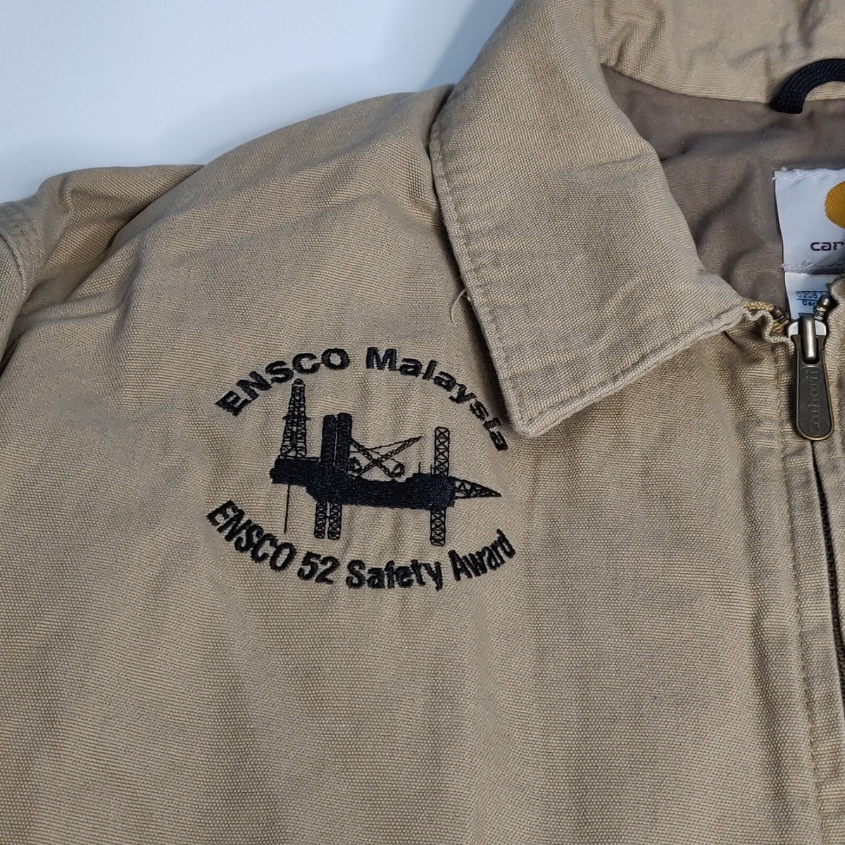 Carhartt J169 GKH Full Zip Jacket Men's Size XL Reg Brown | eBay