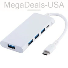 Staples 4-Port USB-C to USB-A 3.0 Hub (52346) - (H3)