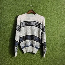 Vintage Grandpa Sweater Adult Medium Retro