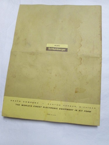 Heathkit HN-31 Cantenna Dummy RF Load Assembly Manual 595-527-02, 1962 - Bild 3 von 3