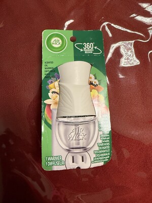 Plug in Scented Oil Warmer, White, 1 Count, Essential Oils, Air Freshener