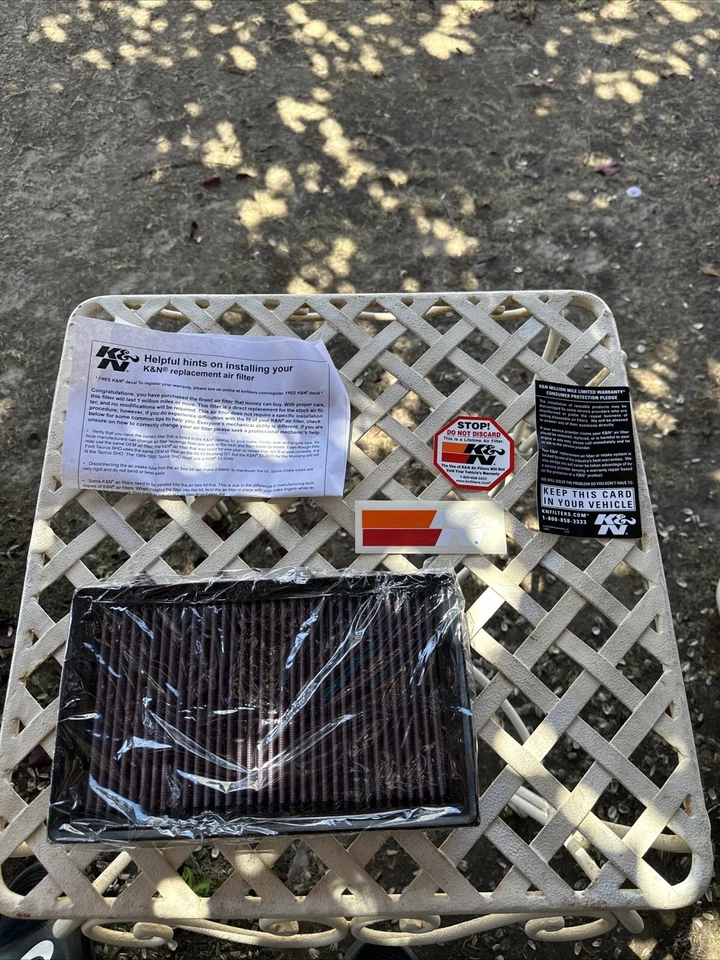 K&N 33-2357 Replacement Air Filter for 2006-2012 FORD/MERCURY (Fusion, Milan) - Image 2 of 2