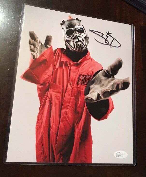 SID WILSON #0 signed SLIPKNOT 8X10 AUTOGRAPHED photo JSA SID WILSON #0 signed SLIPKNOT 8X10 AUTOGRAPHED photo JSA