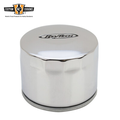 Chrome Spin-On Oil Filter Fit For Harley Sportster 80-84 4-Speed Big Twin 82-86