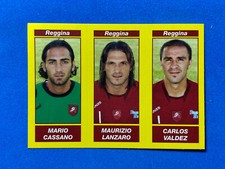 Figurine Calciatori Panini 2009-10 2010 n.615 Cassano/Lanzaro/Valdez Reggina