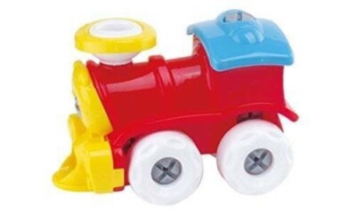 Playtek Little Engineer Creative DIY Vehicle Series Train Kids Learning Toy