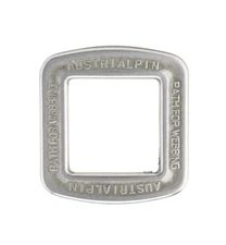 AustriAlpin 25mm / 1" Frame Buckle Chrome / Polished ( FC05A ) - Square Ring