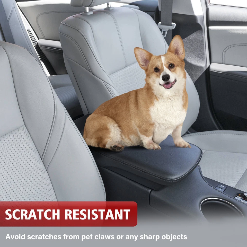 Fits Toyota Avalon 2013-2018 Middle Console Lid Armrest Covering Trim Dark Gray Foto 2 de 4