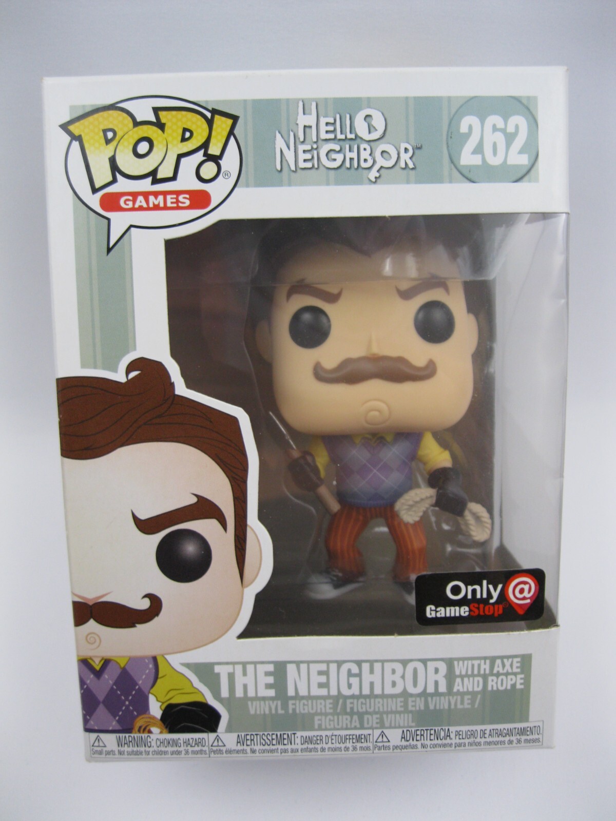 En Oferta ¡Nuevo! Figura De Vinilo Funko Pop Games - 262 - Hello The Neighbor Axe &Amp; Rope Gamestop