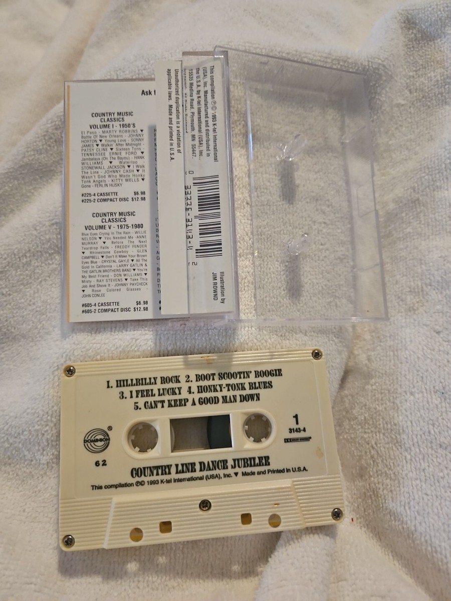 Country Line Dance by The Country Dance Kings (Cassette, Mar