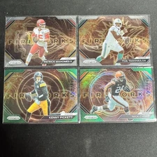 2023 Panini Prizm Football FIREWORKS Insert Pick A Card PYC Base & Prizm