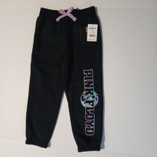 Pink Floyd Girl's Black Joggers Size 4/5