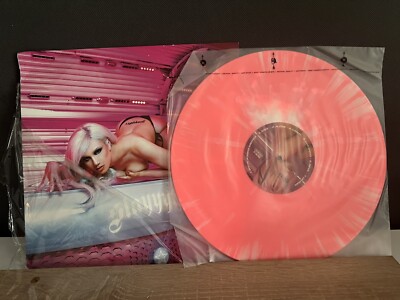 Slayyyter Self Titled LP Limited Clear & Pink Splatter *damaged jacket ...