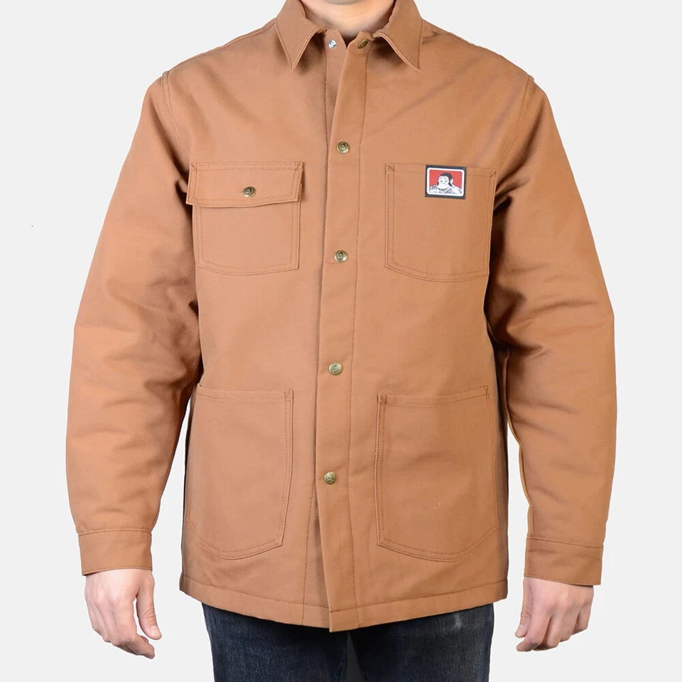 Ben Davis Mens Heavyweight Original Snap Button Front Jacket 398 - Image 4 of 4