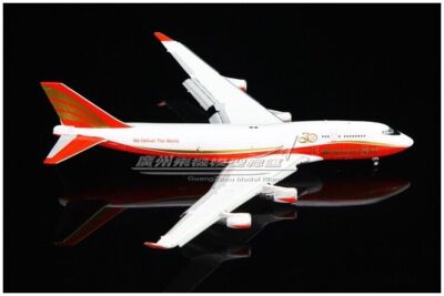 1:400 JC Wings NATIONAL BOEING 747-400 Passenger Plane Flap Down