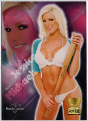 2009 Benchwarmer Limited Jessica Michaels Rookie Card