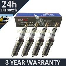 4x CANDELE PUNTA IRIDIO PER FORD FOCUS III 1.6 ECOBOOST 2011 IN POI