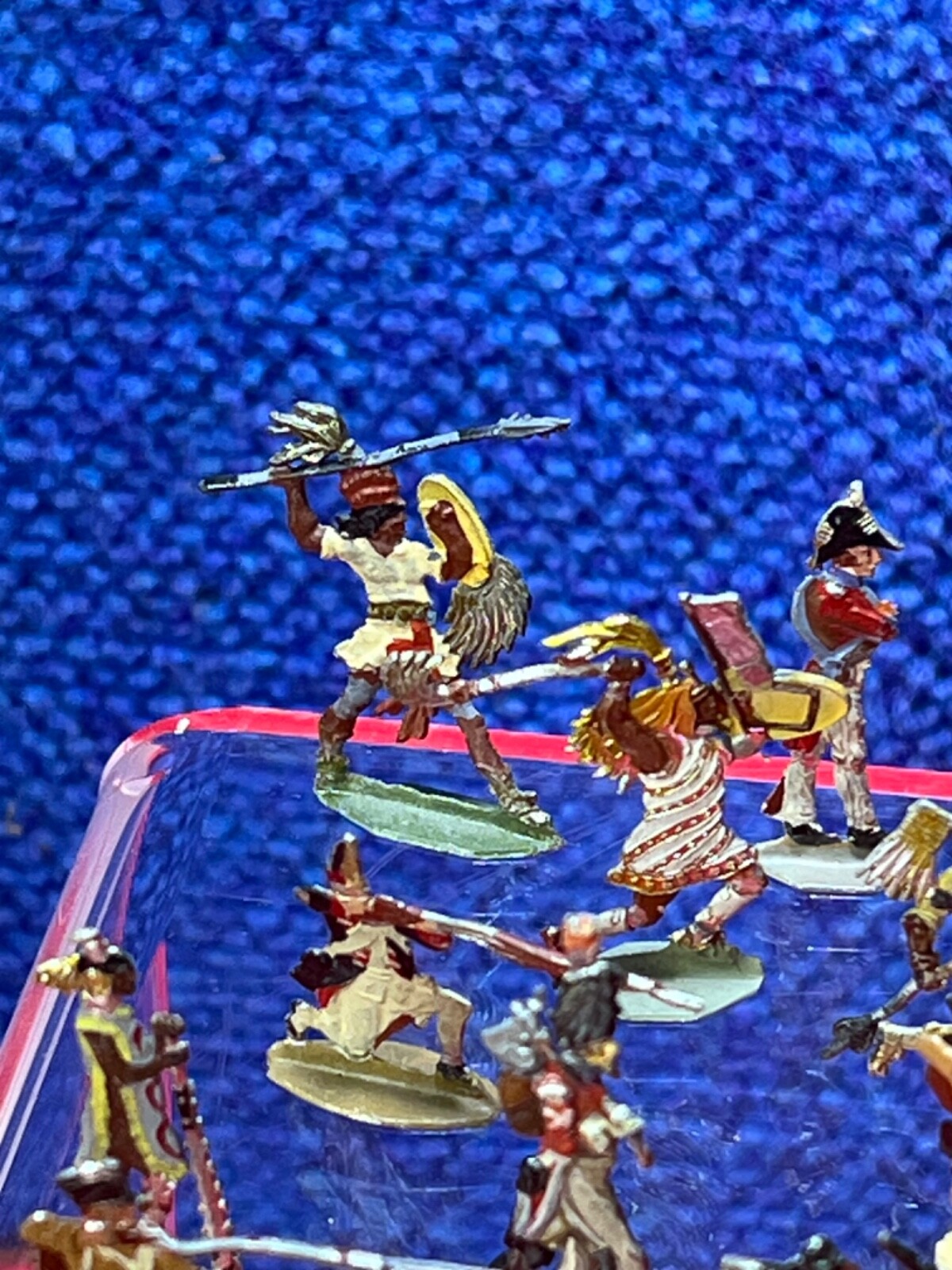 VINTAGE **MIXED LOT** OF 30 FLAT LEAD PAINTED TOY SOLDIERS SOLDIERS PP68 eBay