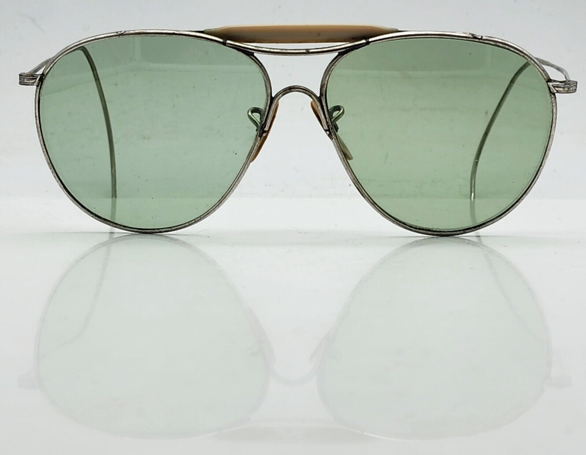 Rare Vintage WWII Pre Ray-Ban Aviator Sunglasses AN6531 | eBay