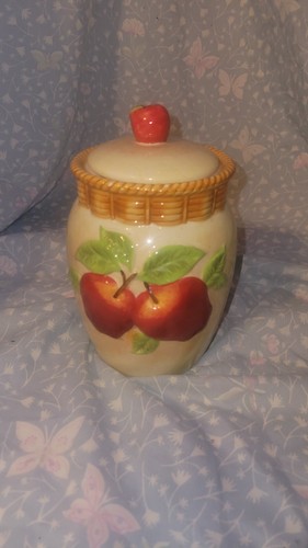 Vintage Apple Canister Exclusively for Cracker Barrel - Picture 14 of 17