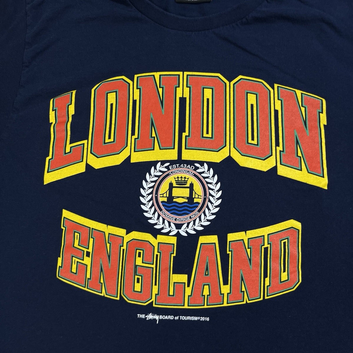 Stussy New York Los Angeles Tokyo London Paris Streetwear T