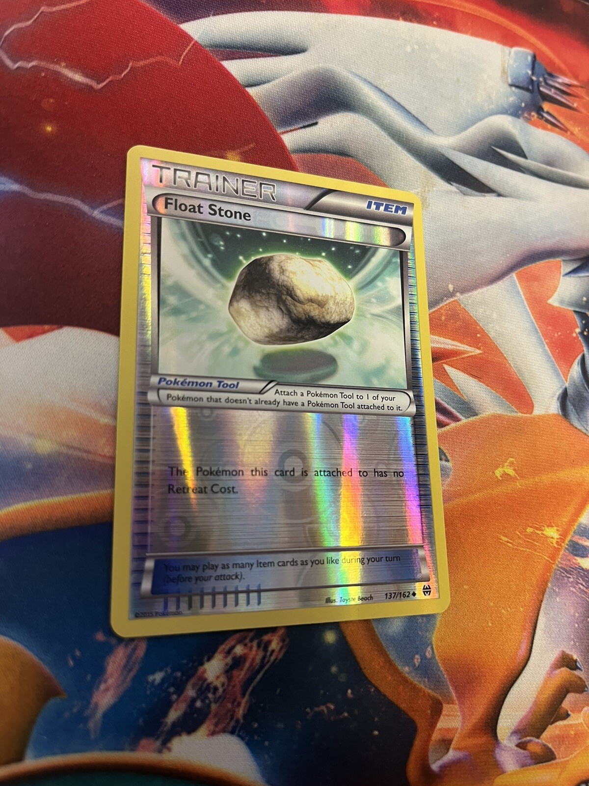 Float Stone 137/162 Reverse Holo XY Breakthrough Pokemon Card NM