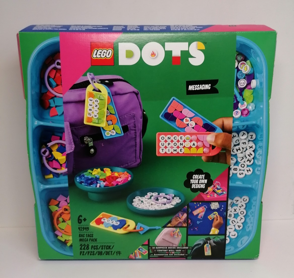 Lego Dots Bag Tags Méga Pack - Messagerie 41949 - Neuf - Image 2