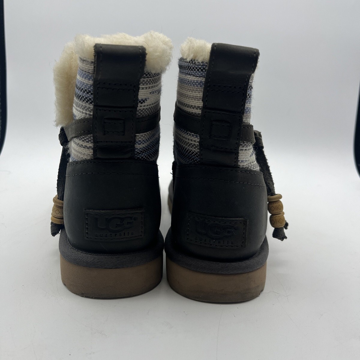UGG Auburn Serape Water-resistant Mini Boots Women's Size 8