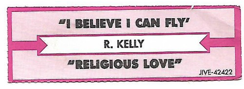 R. Kelly, I Believe I Can Fly/Religious Love, Jukebox Label 45