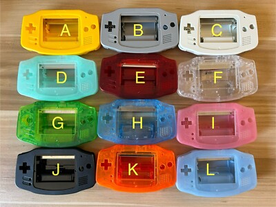 Gameboy Advance IPS V2 replacement Shell Housing! CHOOSE A COLOR